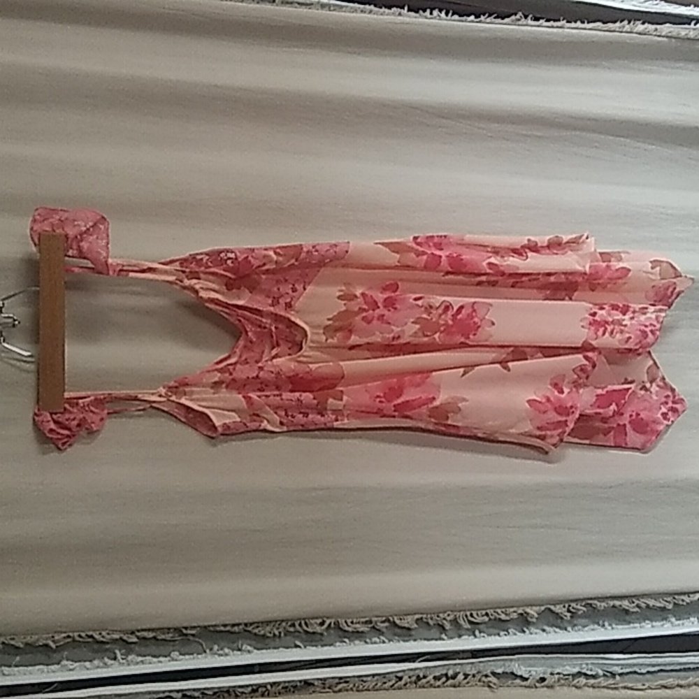 NWOT Intimately Free People Monday Morning Slip Dress Coral - Picture 4 of 7